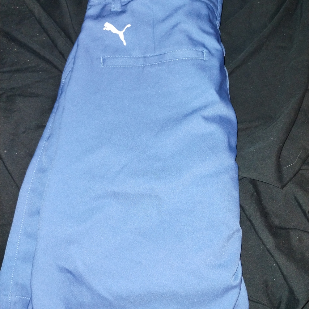 Puma Kids Blue Casual Pants
